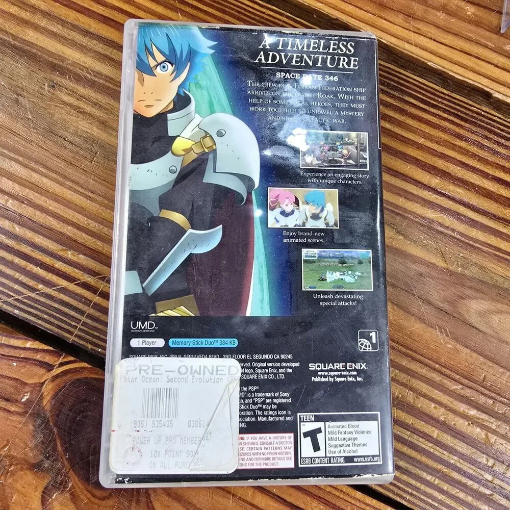 Star Ocean: First Departure (Sony PSP, 2008) No Manual Minty Disc READ!!